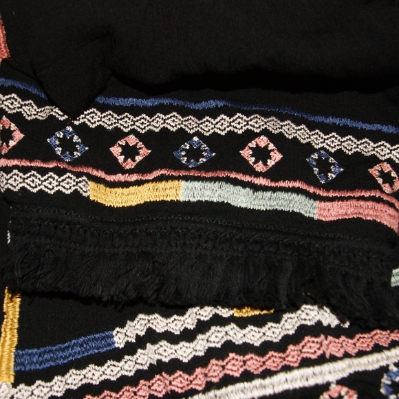 New KNOX ROSE Black Embroidered Kimono Jacket [B6] - Picture 2 of 7